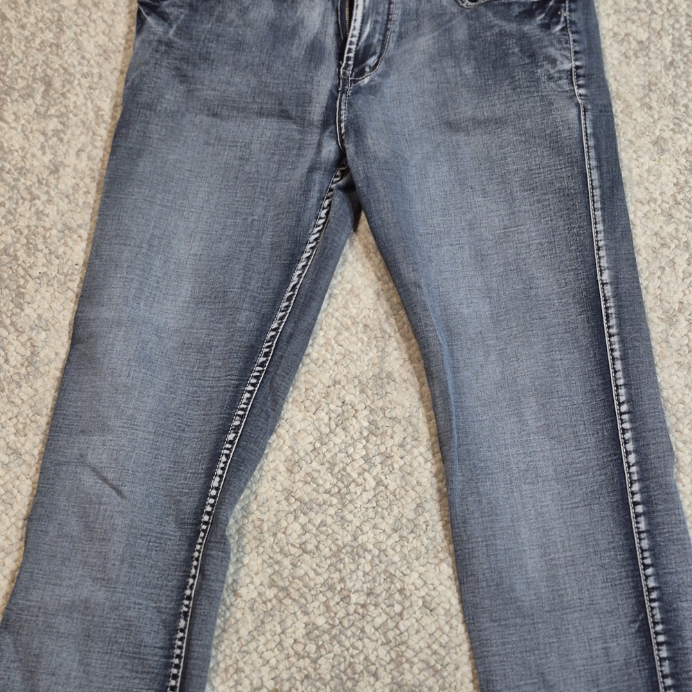 Black Bull Slim Fit Jeans for Men - Picture 2 of 7